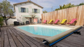 Villa avec piscine à deux pas des pistes cyclables